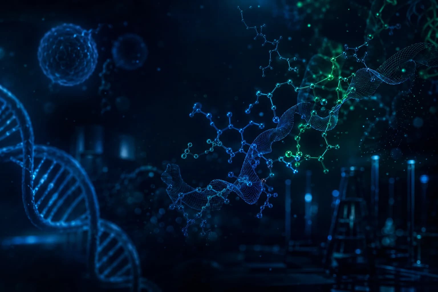 Peptide research molecular structures